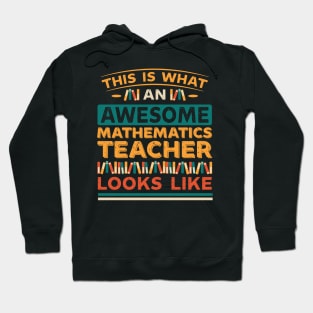 Awesome Math teacher Hoodie